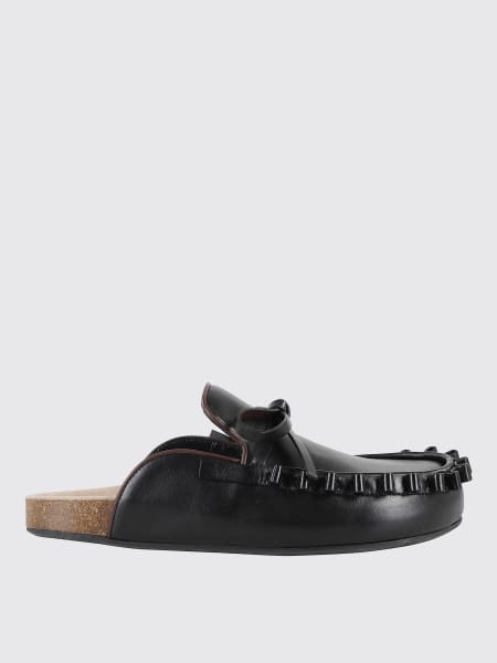 フラットシューズ JW ANDERSON Woman Flat shoes Black LF0069LA0323 999 JW ANDERSON: Loafers woman - Black | Jw Anderson flat shoes