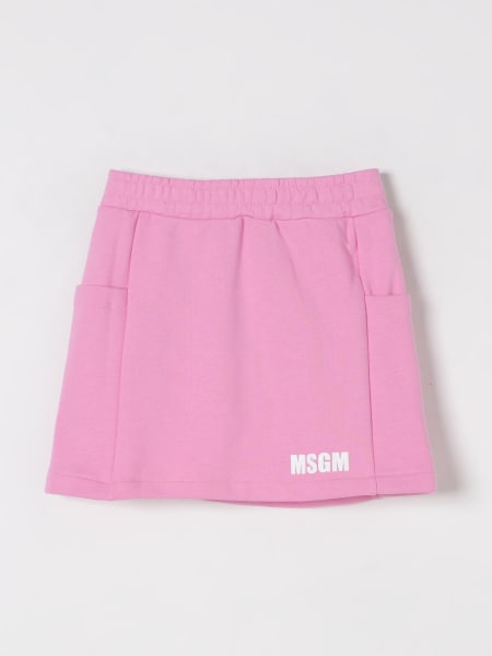 スカート MSGM Woman Skirt Pink 3841MDD06257113 12 Pink skirt - MSGM Official