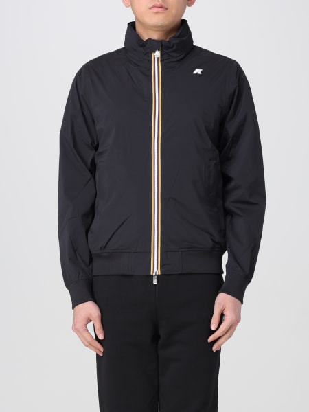K-Way: Giubbotto K-Way in nylon stretch