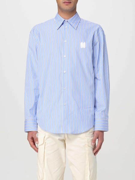 MSGM: Camicia MSGM in cotone a righe