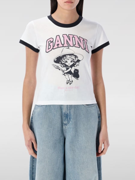 Ganni: T-shirt femme Ganni