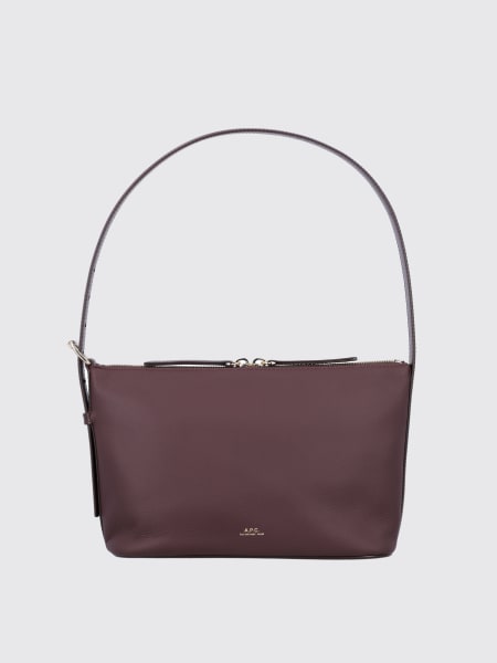 A.P.C.: Borsa Vera A.P.C. in pelle a grana