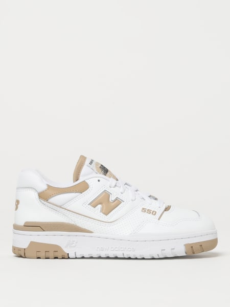 Sneakers 550 New Balance in pelle e mesh