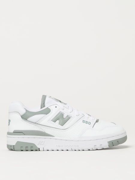 Sneakers 550 New Balance in pelle e mesh