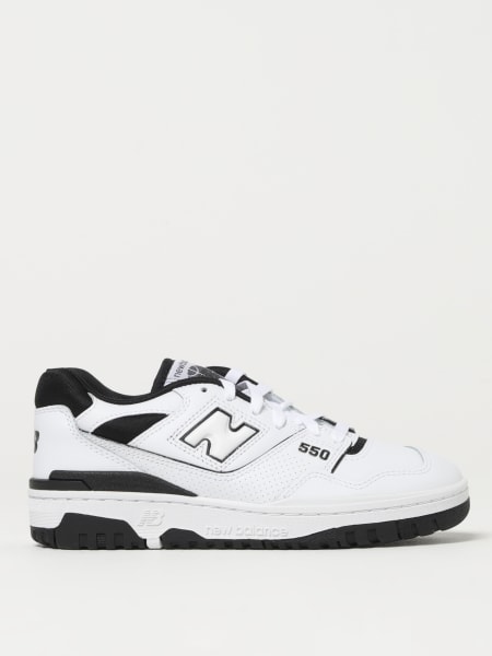 Sneakers 550 New Balance in pelle e mesh