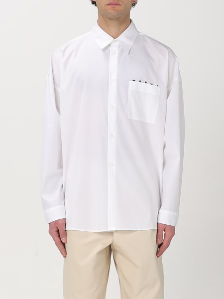 Camicia classica Marni in cotone >