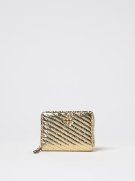 Tory Burch: Portafoglio Kira Moto Tory Burch in nappa laminata matelassè