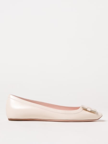 フラットシューズ ROGER VIVIER Woman Ballet flats White RVW40440940BSS C019 ROGER VIVIER: Ballet flats woman - White | Roger Vivier