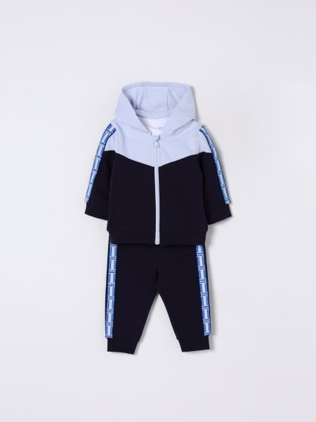 Boss: Coordinato in cotone con logo Boss