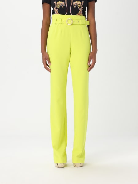 パンツ JUST CAVALLI Woman Pants Multicolor 78PAA112NS600 716 Just Cavalli Tiger Printed Straight Leg Jeans women