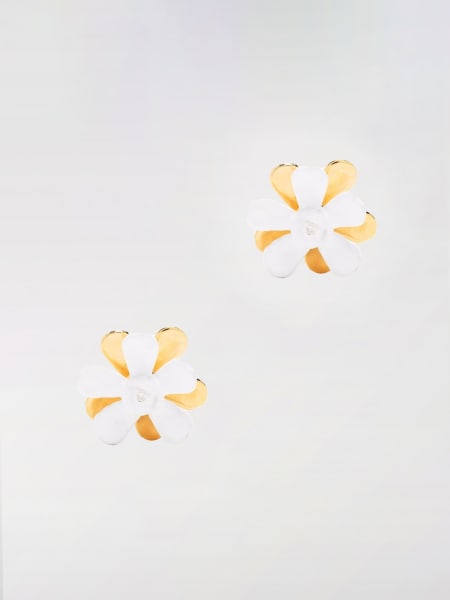 Orecchini Flower Marni in ottone smaltato >