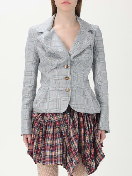 アウターその他 VIVIENNE WESTWOOD Woman Blazer Red 1401007GW013L P410 VIVIENNE WESTWOOD: Blazer woman - Red | Vivienne Westwood
