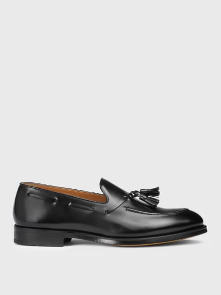 Doucal's: Mocassino Doucal's in pelle con nappe