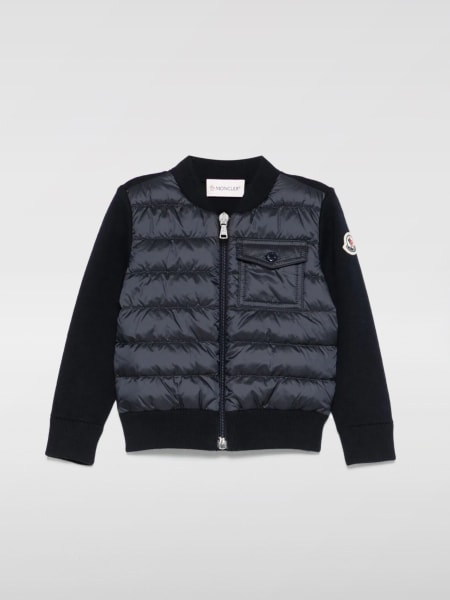 Piumino con logo Moncler in nylon