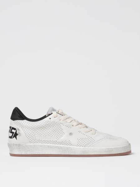 Sneakers Ball Star Golden Goose in nappa traforata effetto used >
