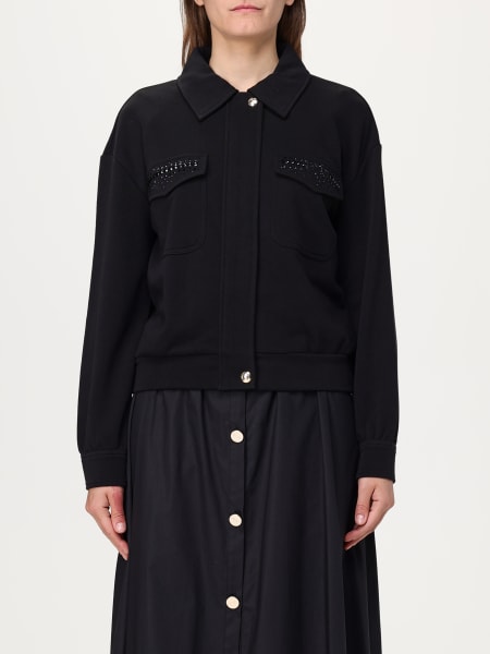 ジャケット LIU JO Women Jackets TA5012FS002 22222 Black LIU JO: Blazer woman - Black | Liu Jo jacket TA5012FS002