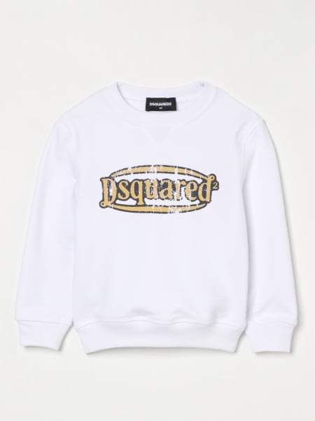 Felpa a girocollo con logo Dsquared2