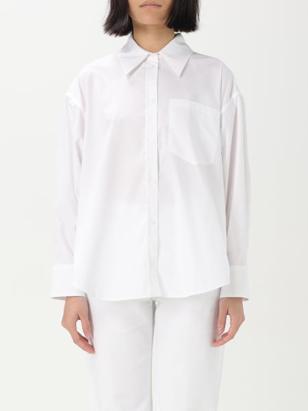 Dondup: Camicia Dondup in cotone con inserti in macramè