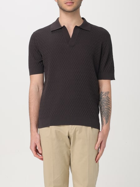Tシャツ・カットソー PAOLO PECORA Men T-shirt Grey A010F200 2409 Paolo Pecora t-shirt - PAOLO PECORA - Tufano Moda