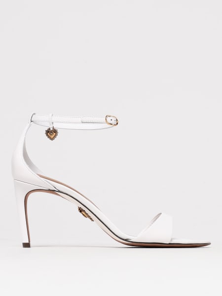 シューズ・サンダルその他 DOLCE & GABBANA Woman Heeled sandals White CR1774A5738 80002 DOLCE & GABBANA: Heeled sandals woman - White | Dolce
