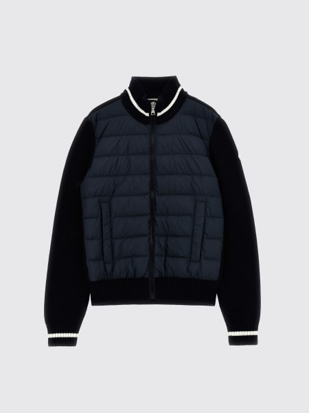Moncler: Giacca a piumino in nylon imbottito e cotone Moncler