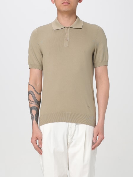 Fay: Polo in maglia di cotone Zegna