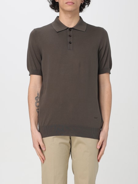Fay: Polo in maglia di cotone Zegna