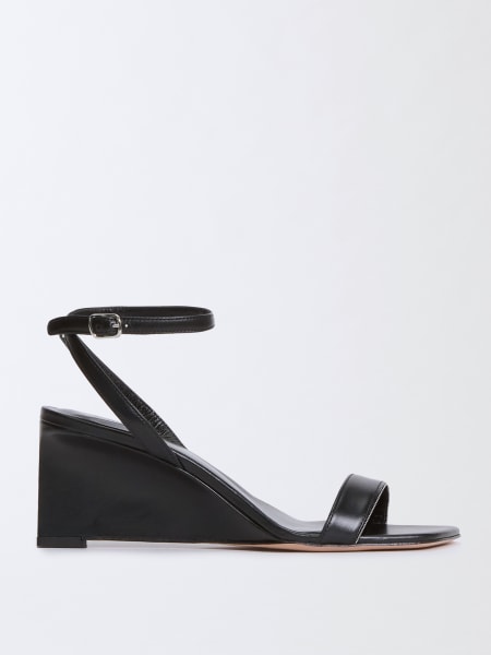 Fabiana Filippi: Sandalo Fabiana Filippi in pelle con dettagli in ottone filo diamante