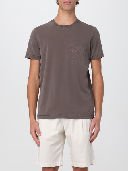 Tシャツ・カットソー Fay SS25 FAY SHIRT (NCMA150258SXAI U806) Fay T-shirt for Men SS25 | GIGLIO.COM