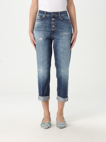 パンツ DONDUP Woman Pants Gnawed Blue DP066GSE046DPTD 894 Dondup Pants DONDUP Woman color Gnawed Blue from $220.81