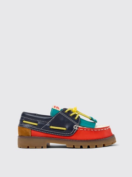 Camper: Mocassino Compas Bobo Choses x Camper in pelle multicolor