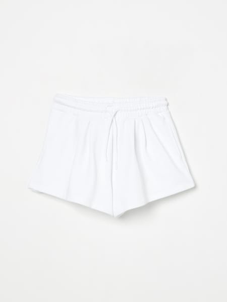 MSGM Kids cotton jogging shorts with logo