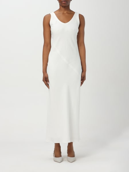 ワンピース BRUNELLO CUCINELLI Woman Dress White MH126A5316 C600 BRUNELLO CUCINELLI: Dress woman - White | Brunello Cucinelli