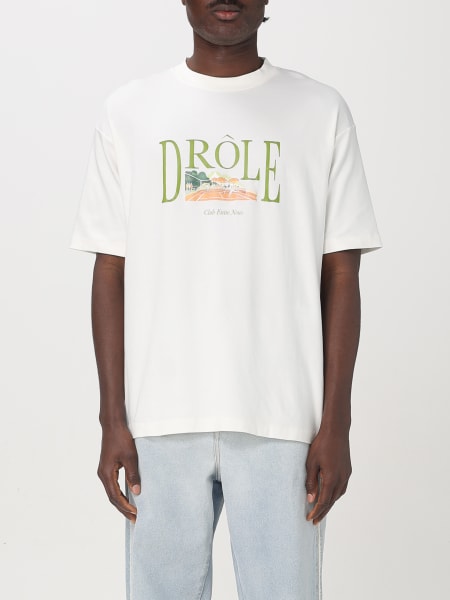Drôle De Monsieur T-shirt for Men SS25 | GIGLIO.COM