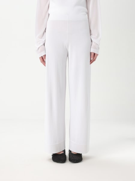 パンツ LIVIANA CONTI Women Straight Pants L5SK86 A010 WHITE Women's lightweight & summer pants | liviana conti