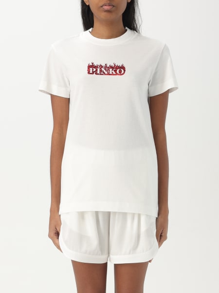 Pinko: Футболка для нее Pinko