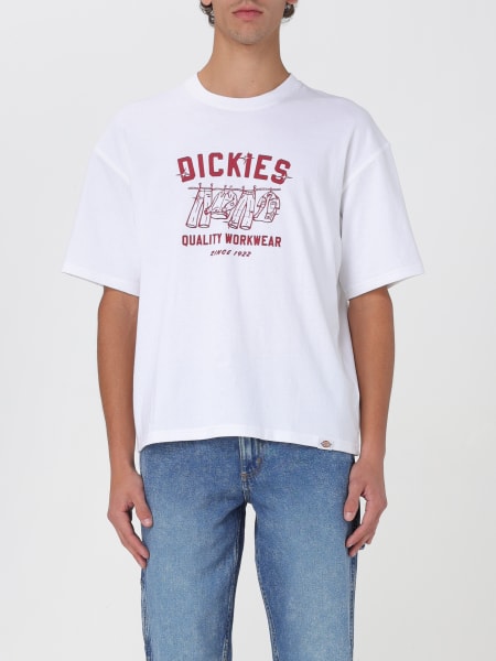 Tシャツ・カットソー DICKIES Men T-shirt White DK0A4Z97 0WH1 DICKIES: T-shirt men - White | Dickies t-shirt DK0A4Z97