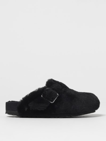 Sabot Boston 1774 Birkenstock in camoscio