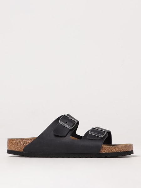 Sandalo Arizona Birkenstock in pelle oliata >