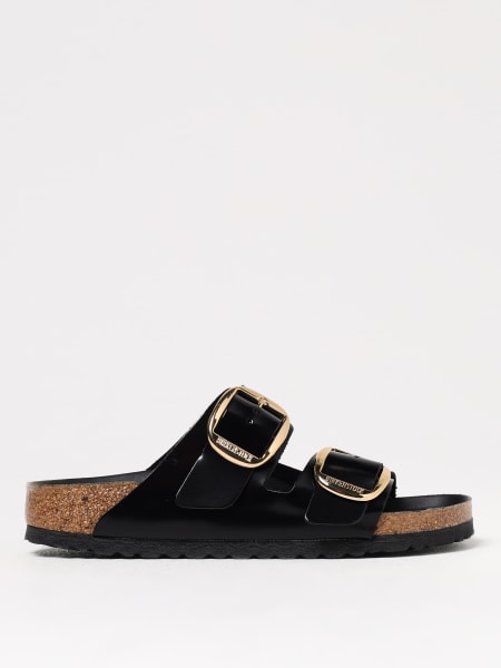 Birkenstock: Sandalo Arizona Big Buckle Birkenstock in pelle spazzolata