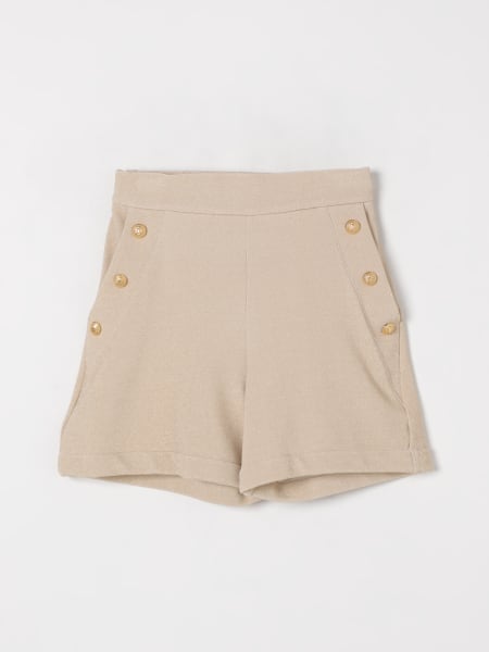 Pantaloncino in cotone con 6 bottoni Balmain