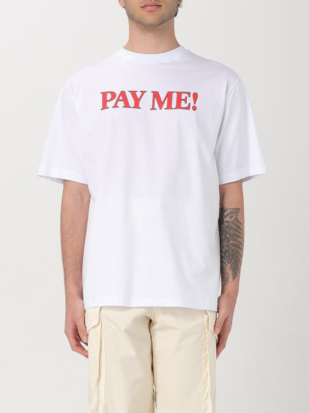 MSGM: T-shirt MSGM in cotone con stampa grafica