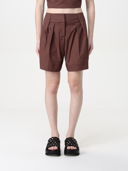 ショートパンツ FEDERICA TOSI Woman Short Brown 40854400 26 Brown shorts FEDERICA TOSI 40854400 26 - Gianni Cuccuini