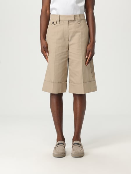 ショートパンツ BRUNELLO CUCINELLI Woman Short Rope ML145P8866 C2910 BRUNELLO CUCINELLI: Short woman - Rope | Brunello Cucinelli