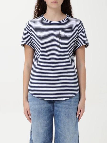 BRUNELLO CUCINELLI: T-shirt woman - Multicolor | Brunello