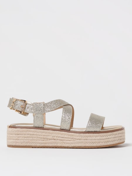 Michael Kors: Espadrillas Lynne Michael Kors in pelle glitter