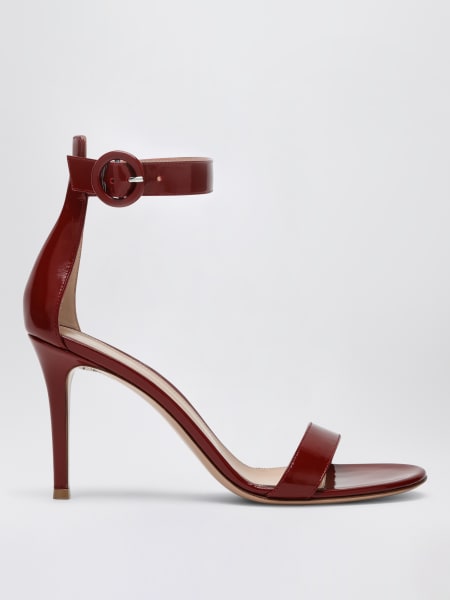サンダル・ミュール GIANVITO ROSSI Women Sandals G60953NUI ROUG RED GIANVITO ROSSI: Flat sandals woman - Red | Gianvito Rossi