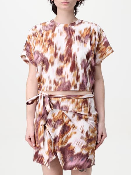 Isabel Marant Étoile: Blusa sabel Marant Etoile in cotone stampato