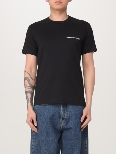 COMME DES GARCONS: T-shirt men - Black | Comme Des Garcons t