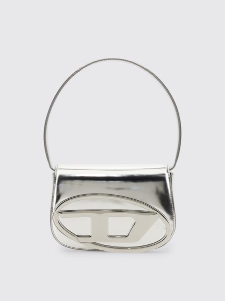 ハンドバッグ DIESEL Woman Handbag Silver X08396PS202H0 535 DIESEL: Handbag woman - Silver | Diesel shoulder bag